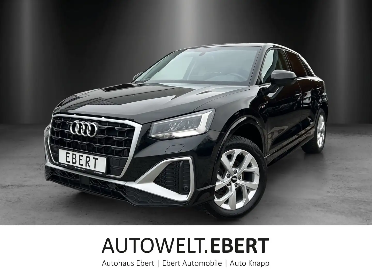 Audi Q2 35 1.5 TFSI S-tronic S-line/MMI-Navi/LED/APS+ Zwart - 1