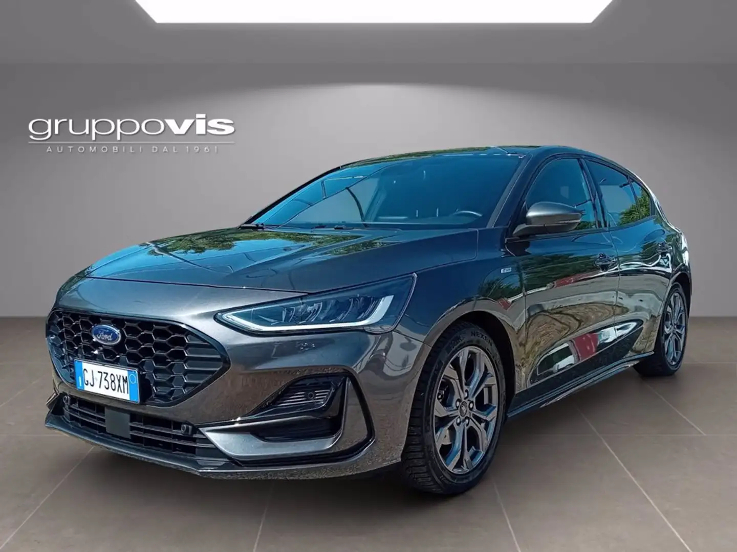 Ford Focus ecoblue ST-Line Style Automatica Gris - 1