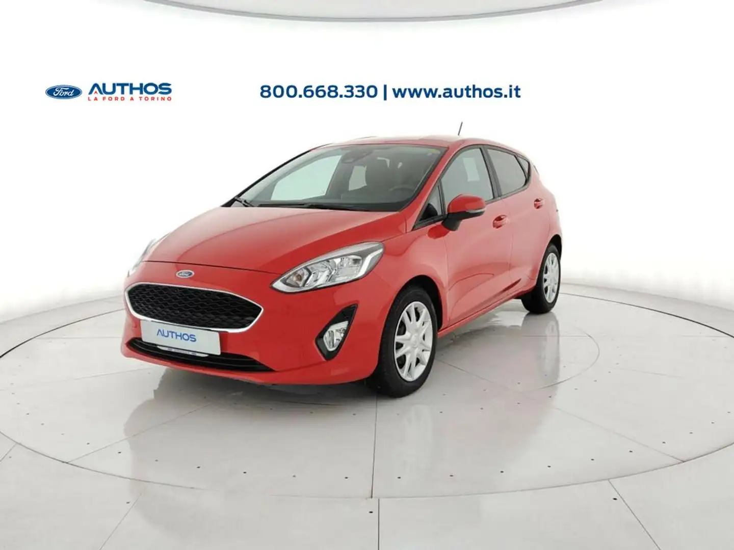 Ford Fiesta 5p 1.0 ecoboost hybrid Connect  s&s 125cv my20.75 Rojo - 1