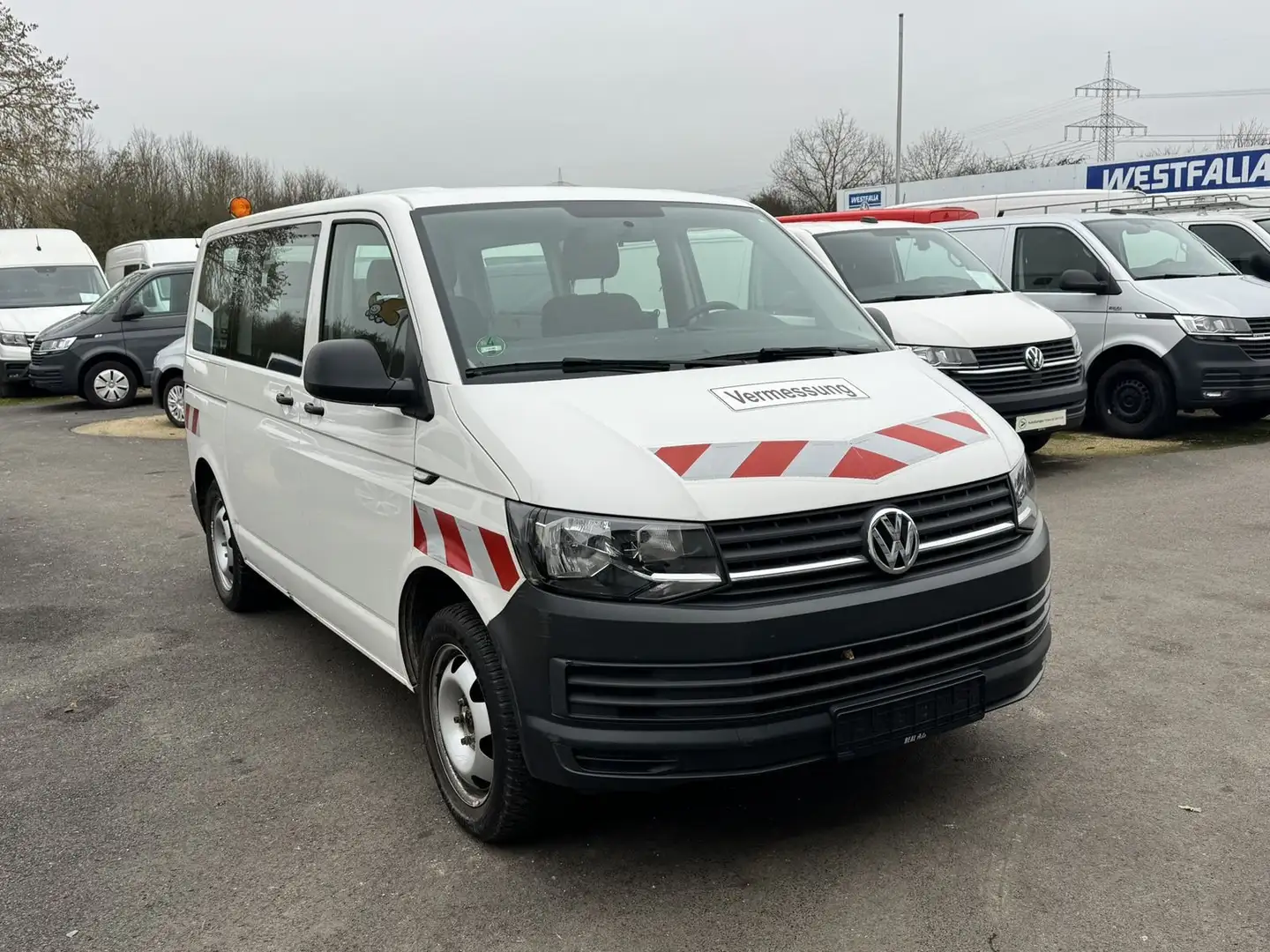 Volkswagen T6 Kombi /Transporter 2.0TDI DSG Standh*Klima Blanc - 2