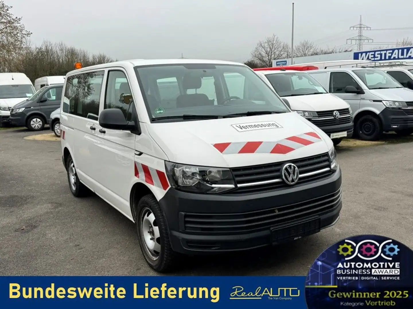 Volkswagen T6 Kombi /Transporter 2.0TDI DSG Standh*Klima Blanc - 1