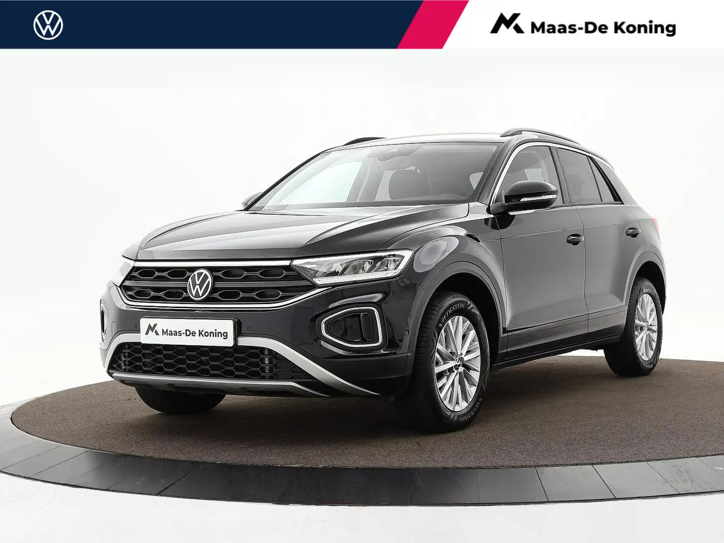 Volkswagen T-Roc 1.5 TSI 150pk DSG Life · Camera · Apple/Android Ca Zwart - 1