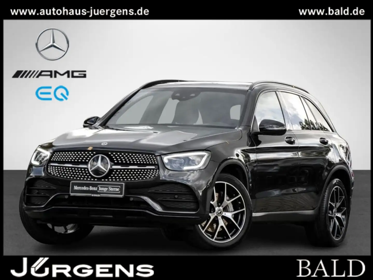 Mercedes-Benz GLC 300 de 4M AMG-Sport/Pano/AHK/Night/MBeam Gris - 1