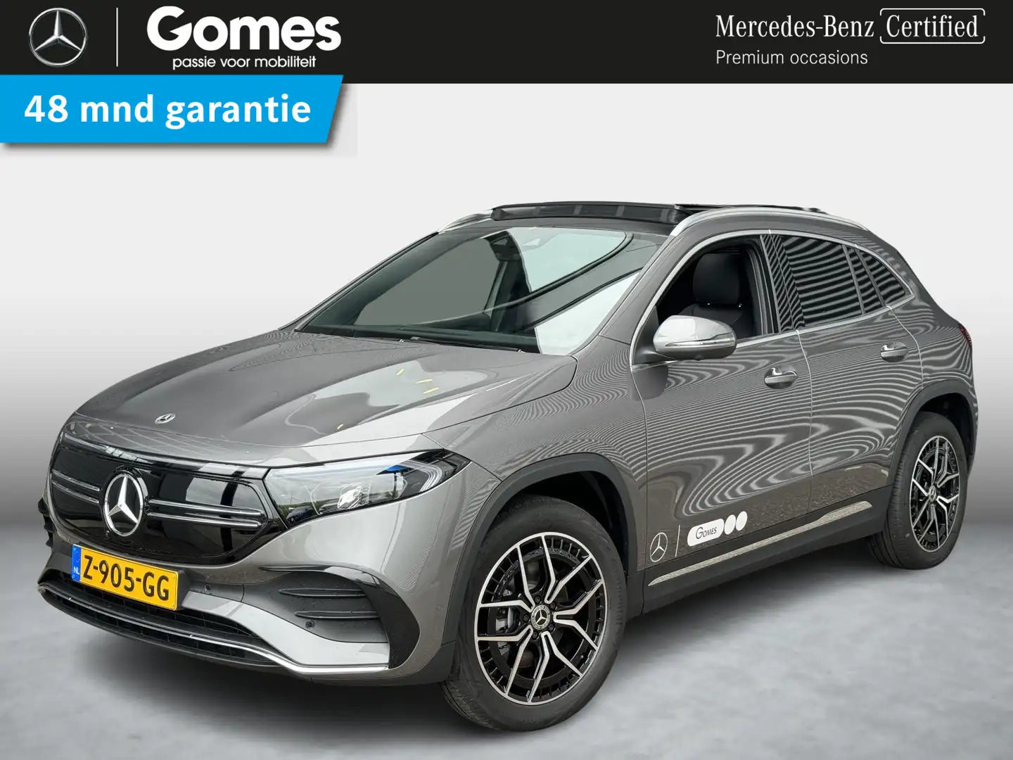 Mercedes-Benz EQA 250 250+ AMG Line | Panoramadak | Trekhaak | 360° Came Grijs - 1