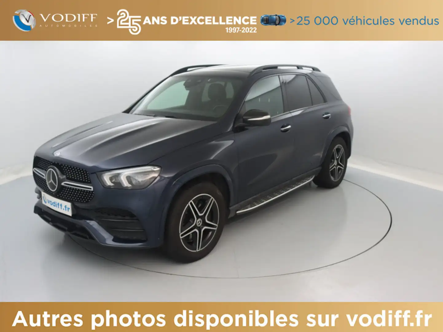 Mercedes-Benz GLE 450 450 4-MATIC 367 CV 9G-TRONIC PACK SPORT AMG 7 places Bleu - 1