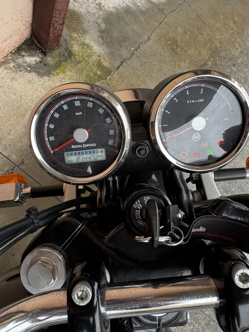 Royal Enfield Interceptor originale con borse laterali originali - 1