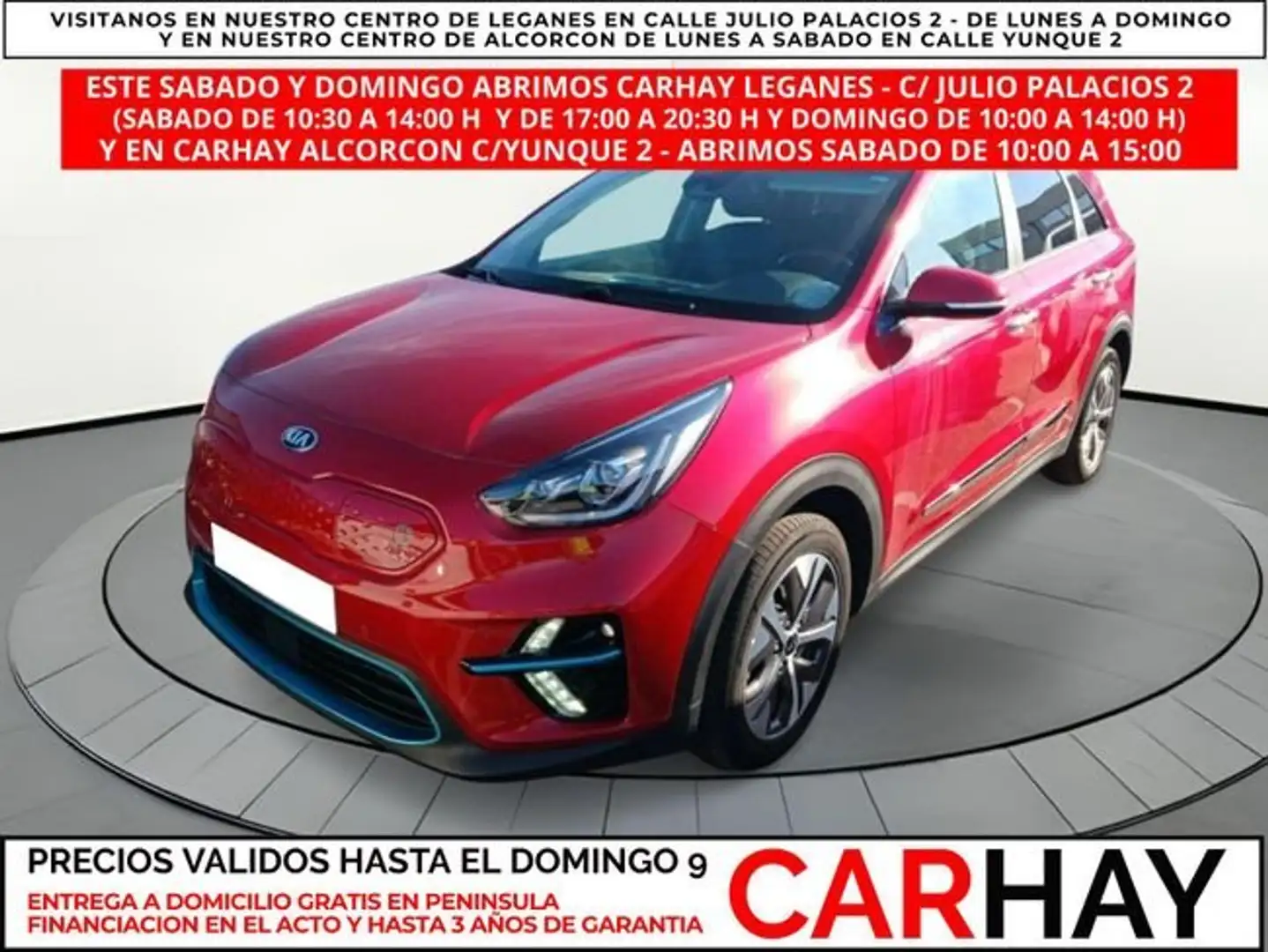 Kia e-Niro Emotion Long Range Rouge - 1