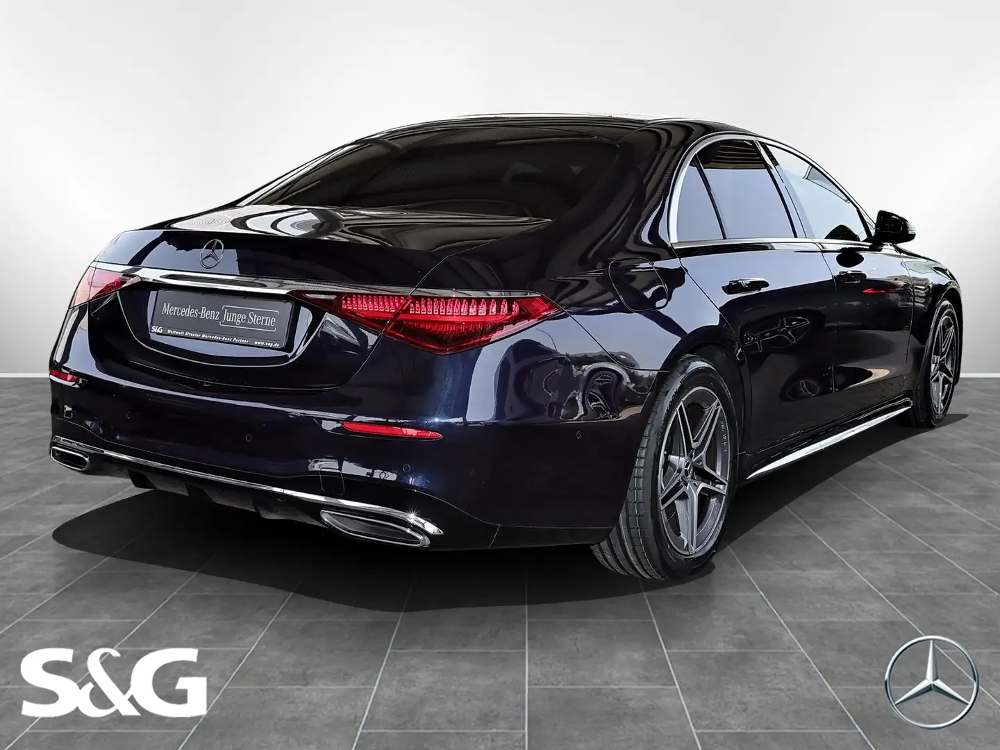 Mercedes-Benz S 400 d 4M AMG PANORAMA+DISTRONIC+MEMORY+360° Blu/Azzurro - 2