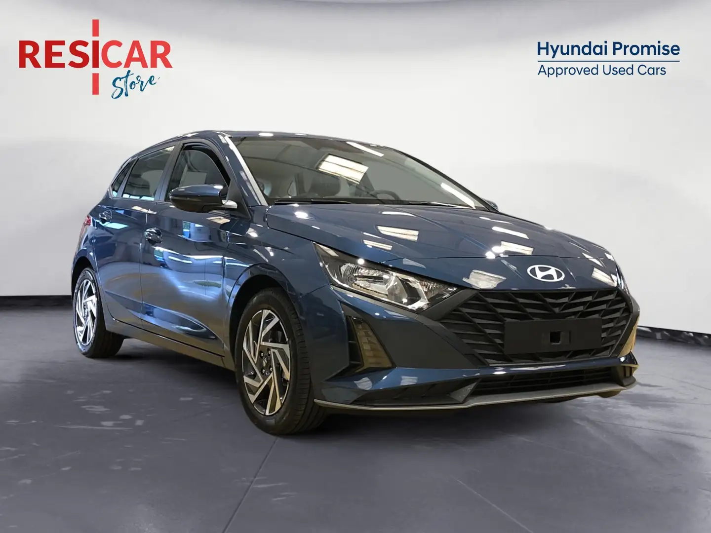 Hyundai i20 1.2 MPI Connectline Azul - 1