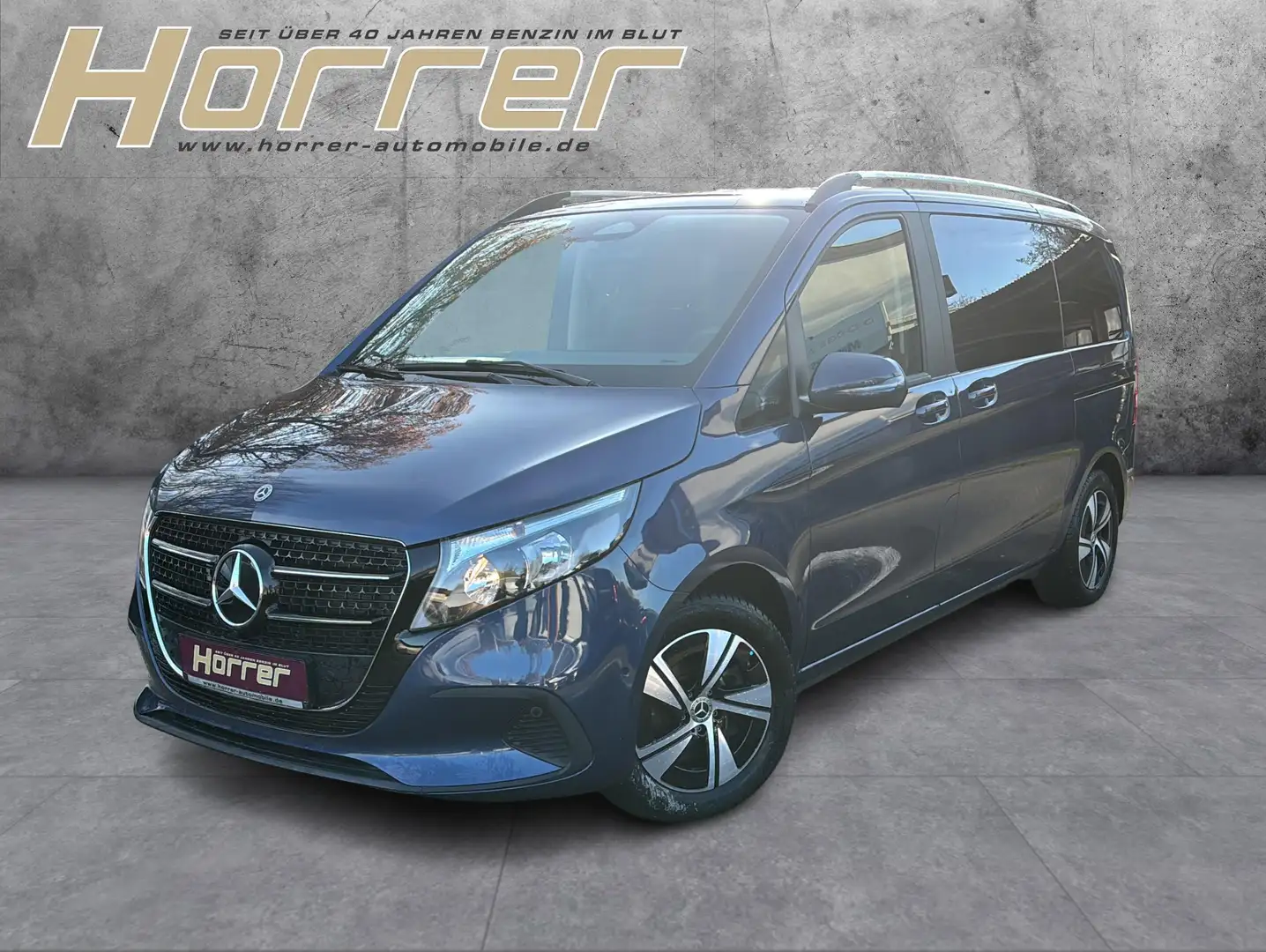 Mercedes-Benz V 220 kompakt Distr AHK PRE-SAFE Kamera Mopf Bleu - 1