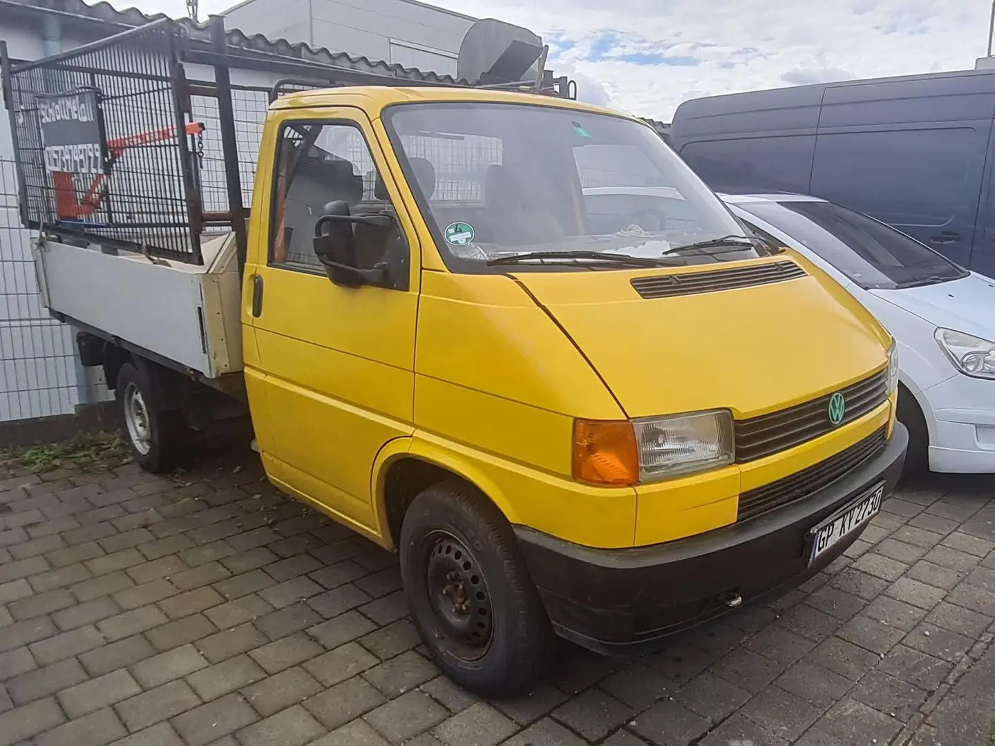 Volkswagen T4 Pritsche BASTELFAHRZEUG auch tausch möglich Gelb - 2