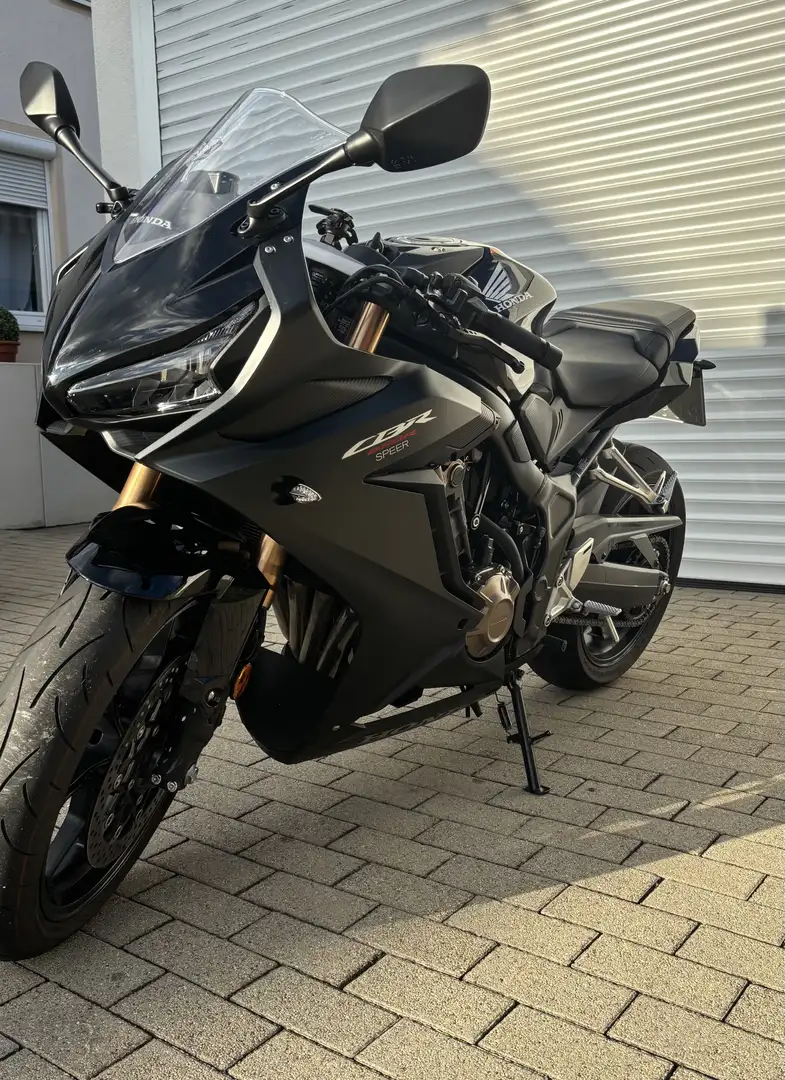 Honda CBR 650 A2 gedrosselt offene leistung 95 PS Noir - 1