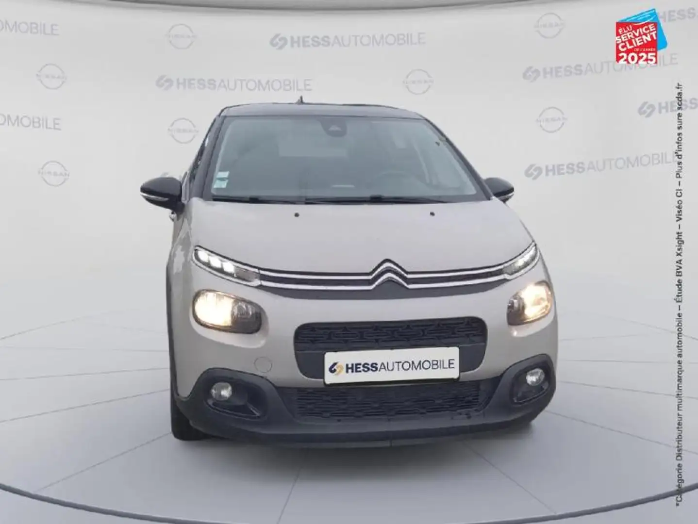 Citroen C3 BlueHDi 100ch Feel Business S\u0026S E6.d-TEMP BVM5 Zwart - 2
