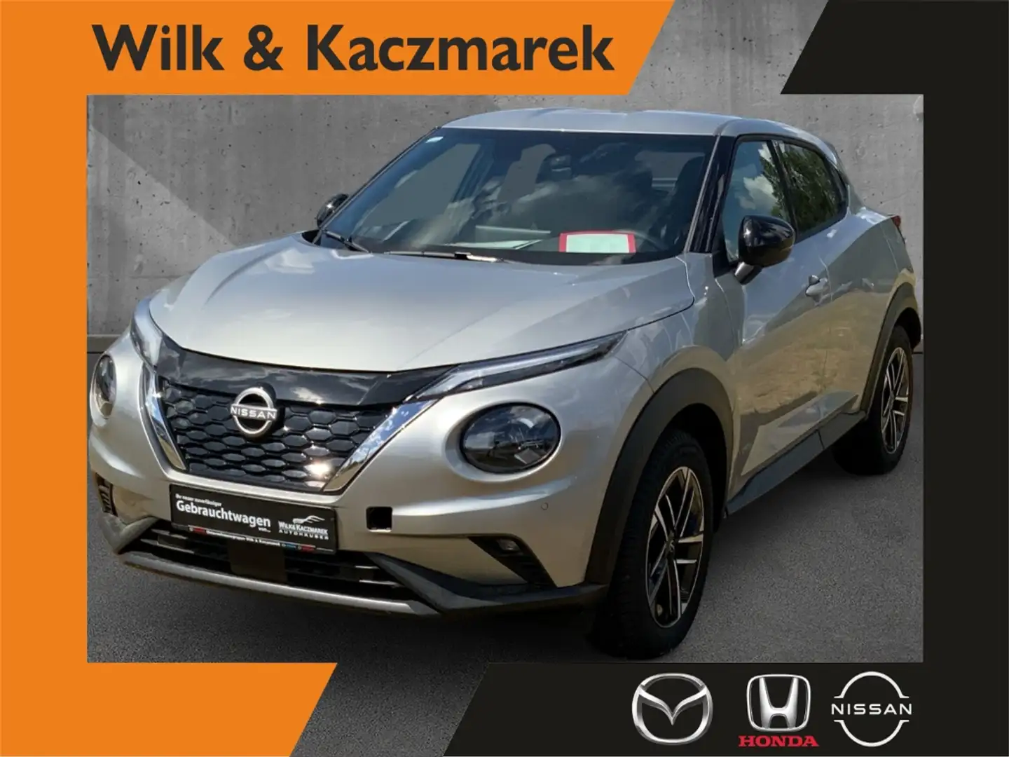 Nissan Juke Hybrid N-Connecta Winterpaket Navi LED Apple CarPl Silber - 1