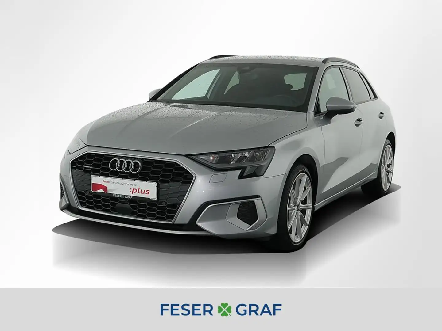 Audi A3 advanced 40 TDI qu S tronic B&O,Sportsitze,PDC Silber - 1