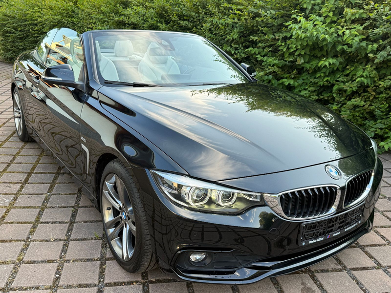 BMW 420 4 Cabrio 420 d Sport Line Top! — photo 6