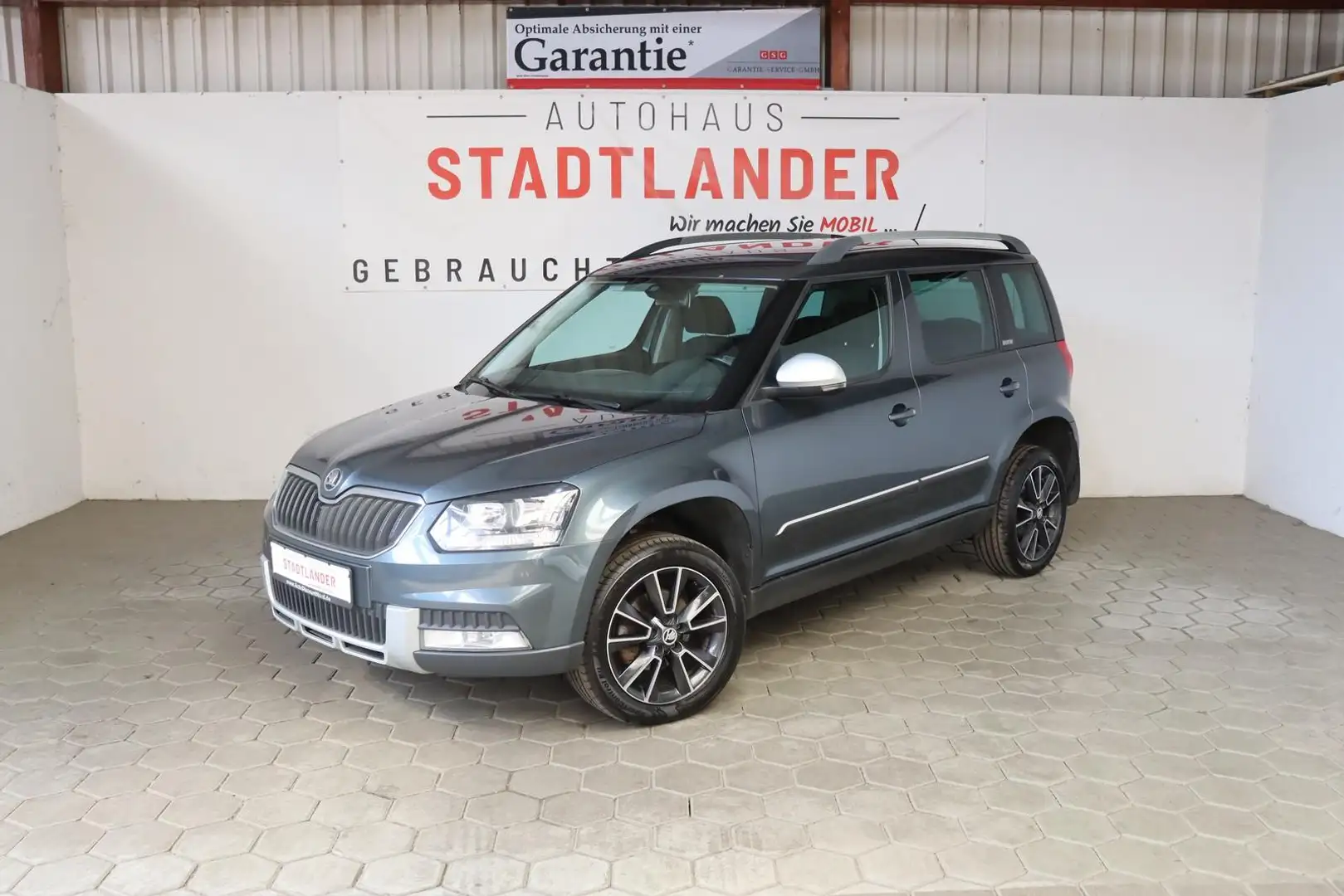 Skoda Yeti Ambition Outdoor 4x4 2.0 TDI NAVI*ALU*KLIMA Gris - 2