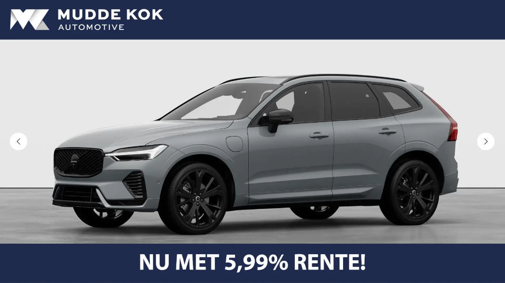 Volvo XC60 T8 Plug-in hybrid Plus Black Edition | FACELIFT | Grijs - 1