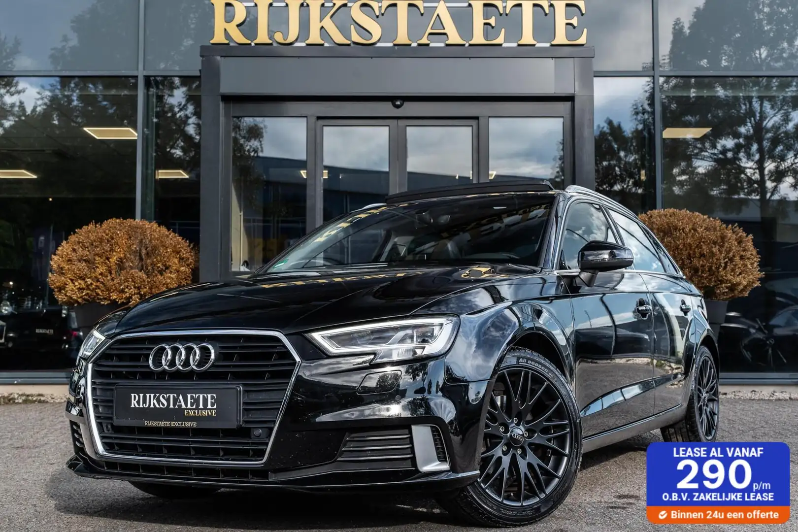 Audi A3 Sportback 1.0 TFSI Pro Line Plus|PANO|LEDER|TREKHA Negro - 1