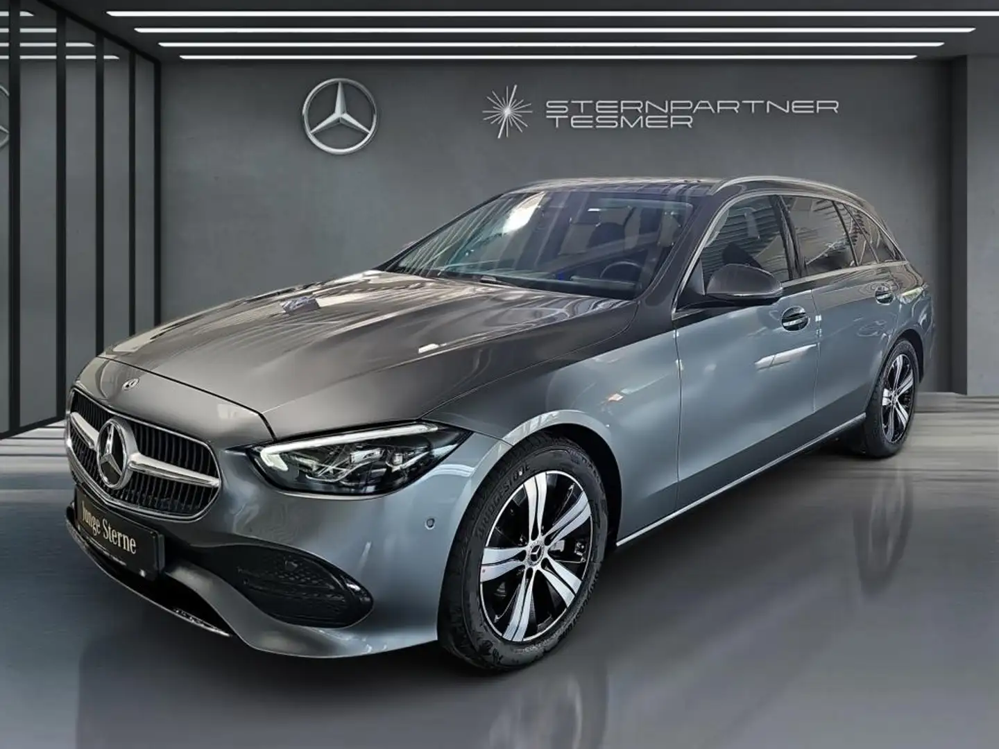 Mercedes-Benz C 180 T AVANTGARDE+KAMERA+LED+AMBIENTE+TOTW.+AHK Gris - 2