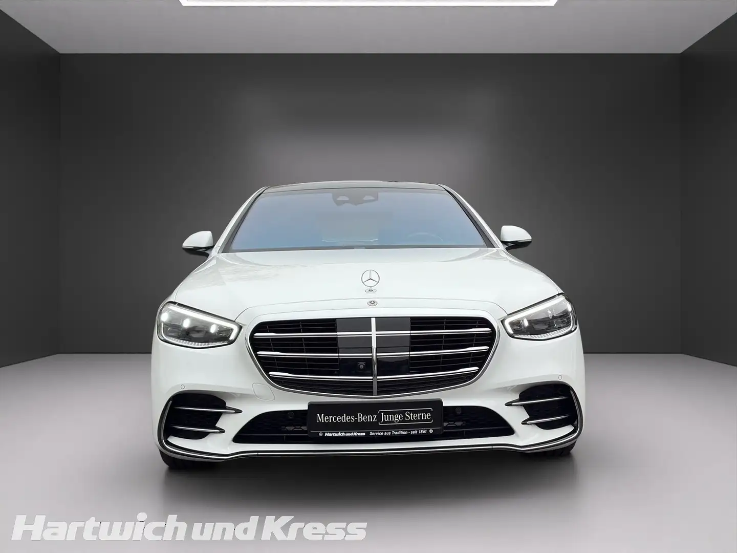 Mercedes-Benz S 580 S 580 AMG Line 4M+E-ActiveBodyControl+Pano+DIGITAL LIGHT+Chaffeurpaket+HA-Lenkung Weiß - 2