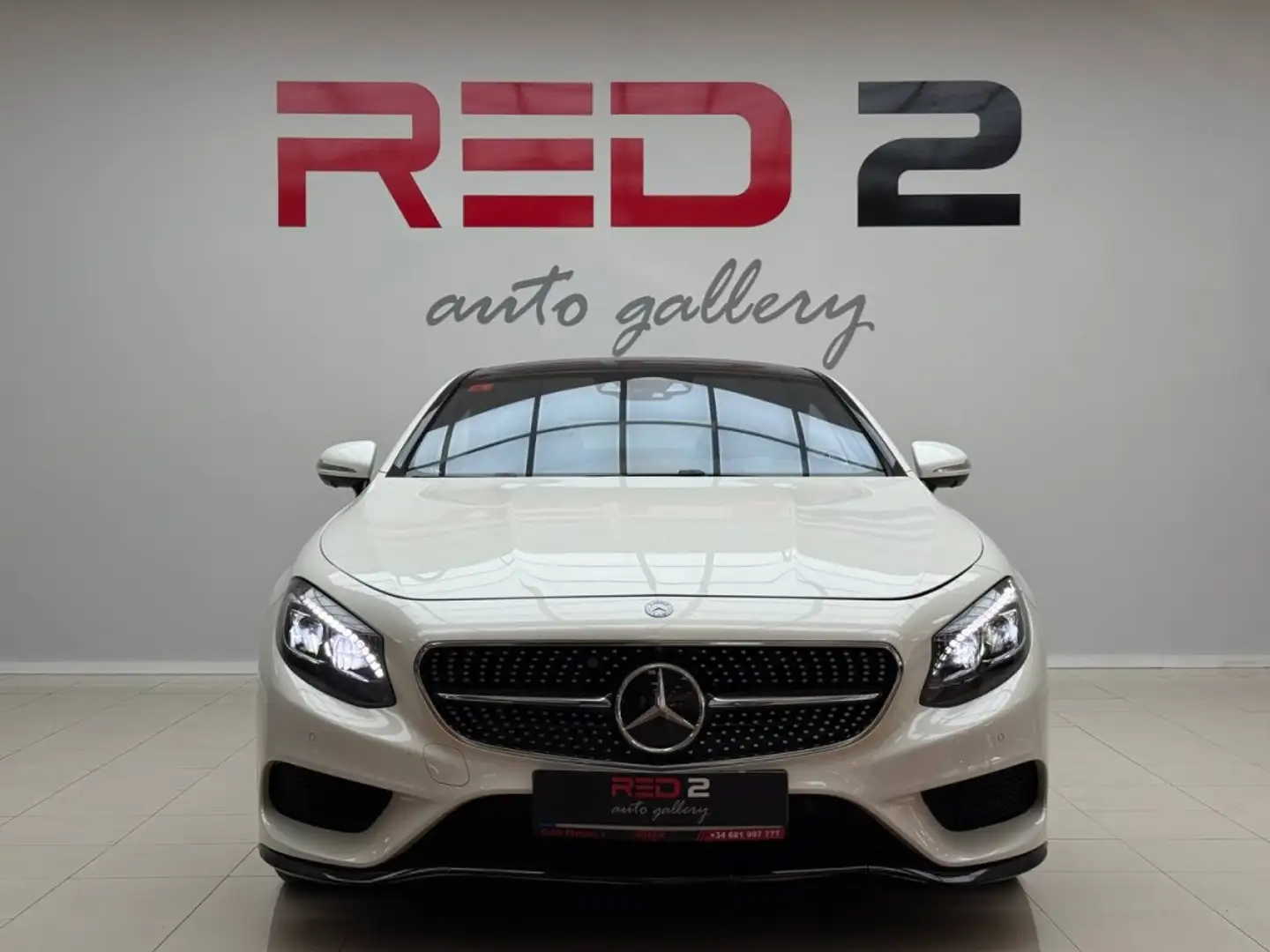 Mercedes-Benz S 500 Coupé 4M Aut. Blanco - 2
