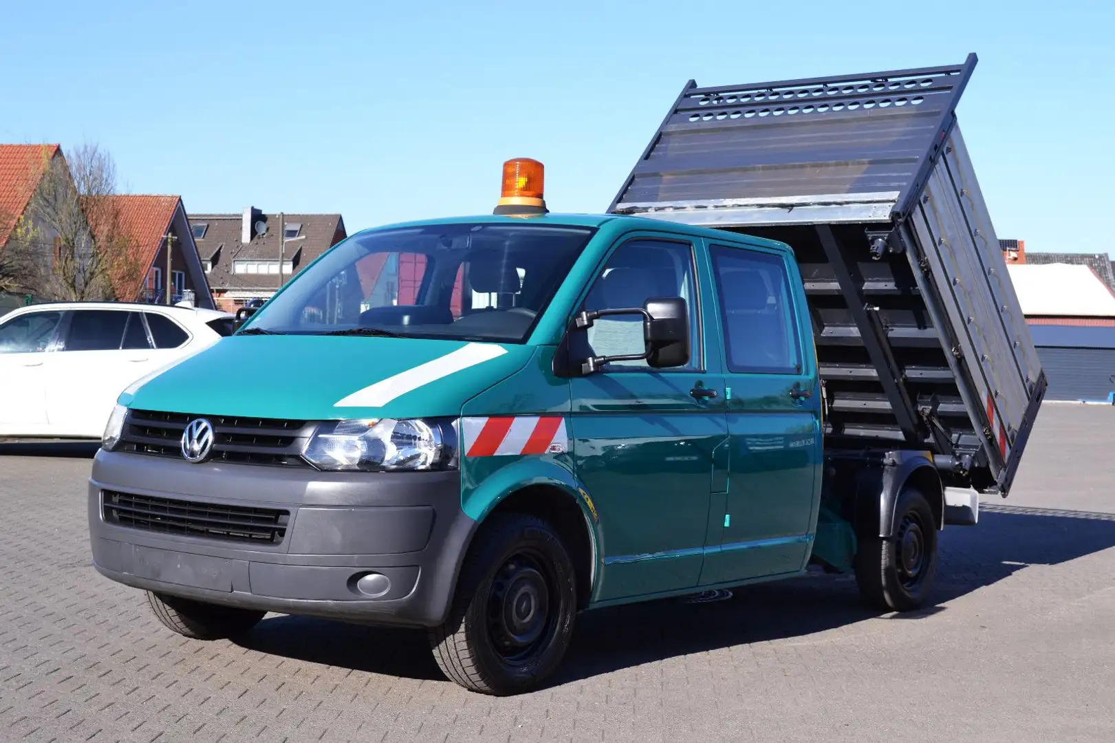 Volkswagen VW T5 2,0 TDI Kipper 4x4 Allrad 4 Motion Grün - 1