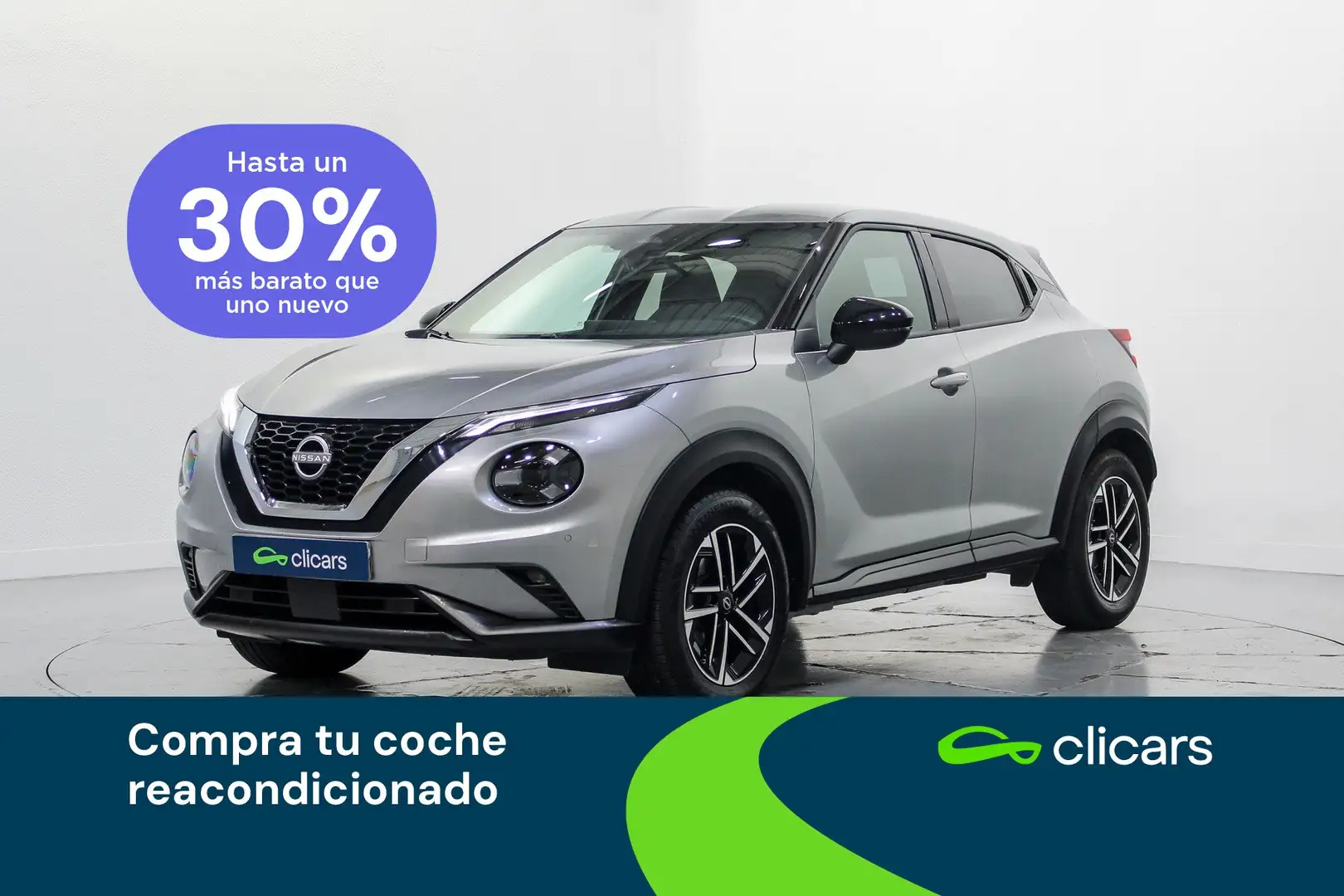 Nissan Juke 1.0 DIG-T N-Connecta 4x2 114 Plateado - 1