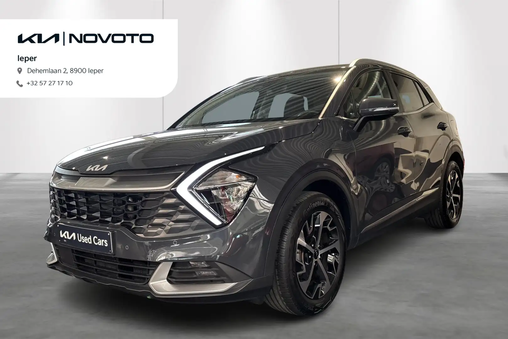 Kia Sportage 1.6 T-GDi HEV Inspire Grijs - 1