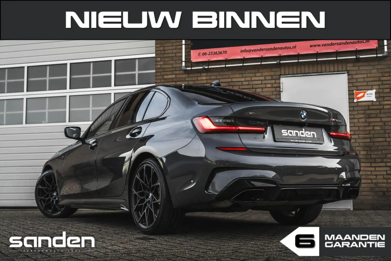 BMW 340 3-serie M340i xDrive High Executive Edition |M-Spo Gris - 2