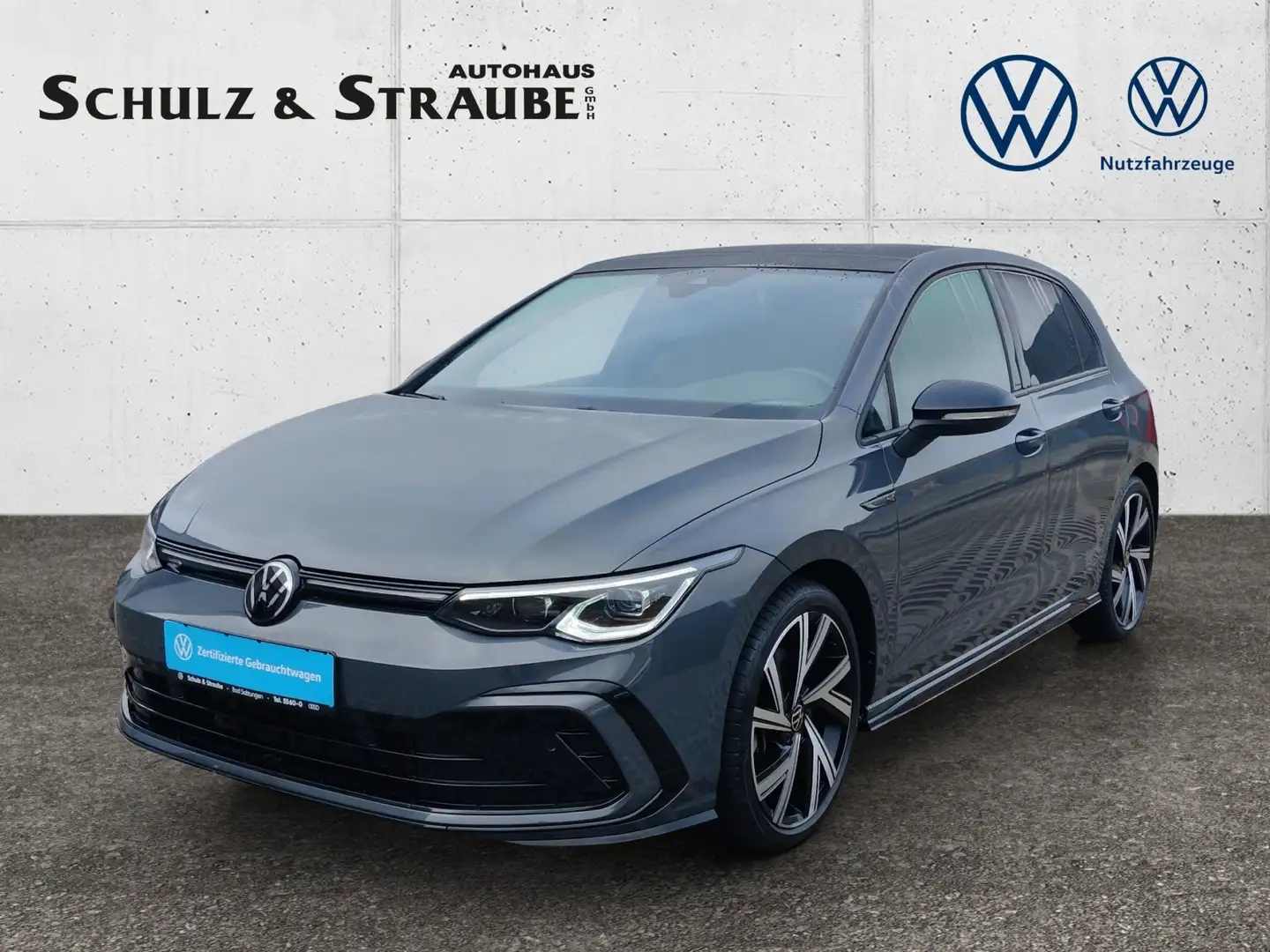 Volkswagen Golf VIII 2.0 TSI R-Line (EURO 6d) KLIMA LED ALU Gris - 2