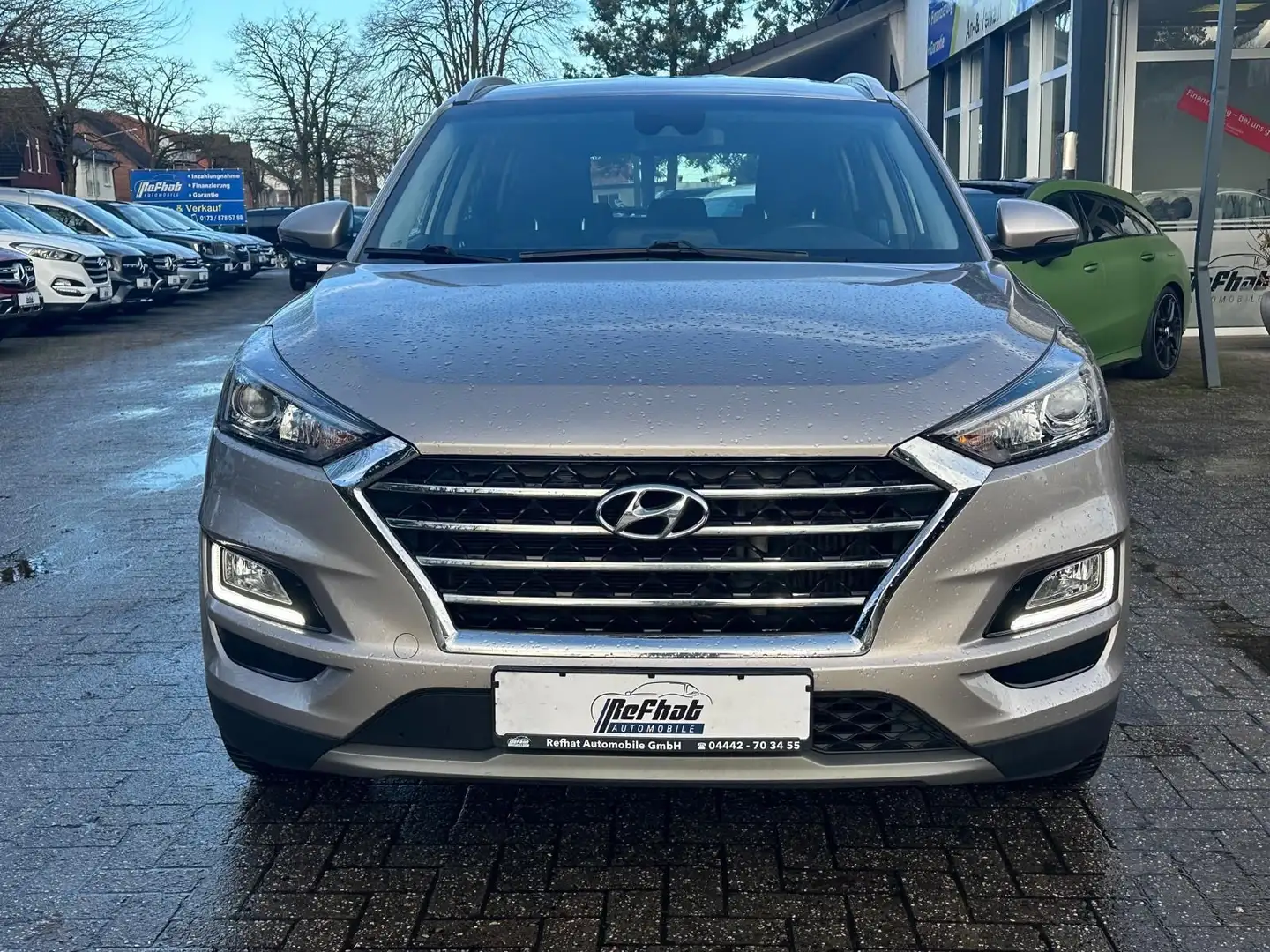 Hyundai TUCSON Advantage Mild-Hybrid 2WD*PDC*NAVI*SHZ* Weiß - 2