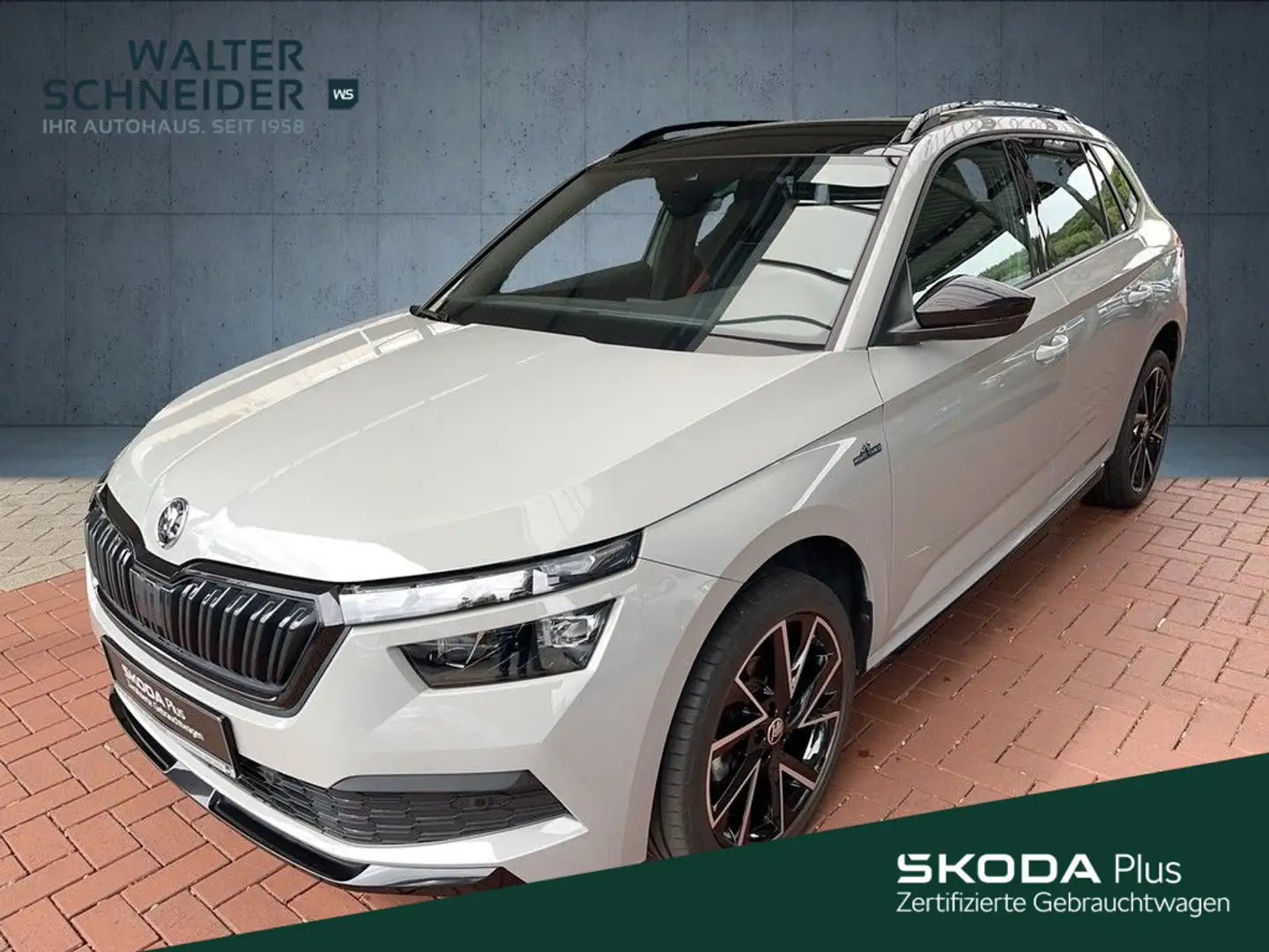 Skoda Kamiq 1.0 TSI DSG Monte Carlo Navi LED Pano Grau - 1