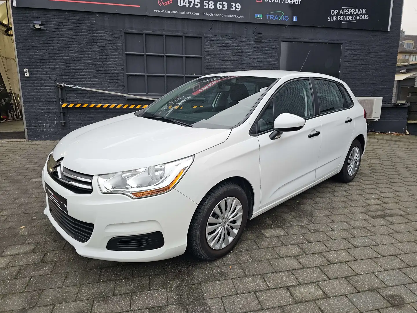 Citroen C4 1.4i 29 MKM Euro 5 Airco Garantie \u0026 Car-Pass Blanc - 2