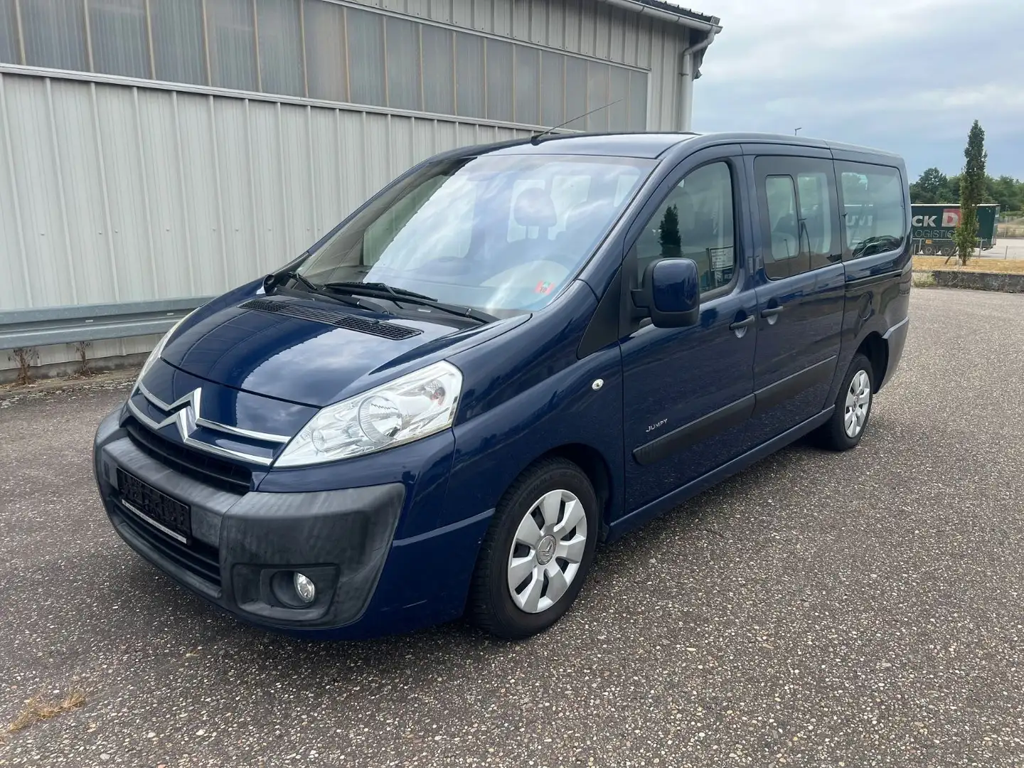 Citroen Jumpy 1 HAND , 9 SITZER , SCHECKHEFT GEPFLEGT Blauw - 1