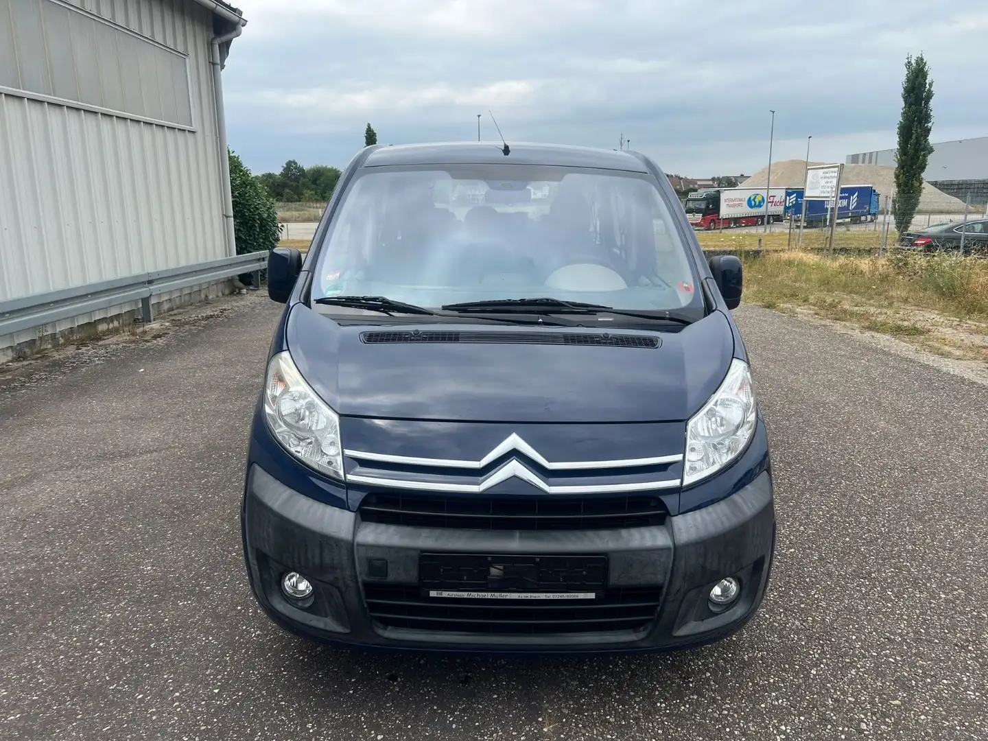 Citroen Jumpy 1 HAND , 9 SITZER , SCHECKHEFT GEPFLEGT Blauw - 2