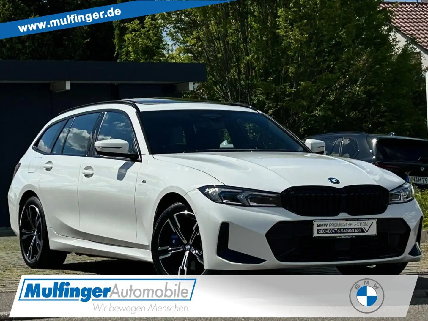BMW 330 e T.xDr.FACELIFT ACC SurView PanoD.Leder AHK Wit - 1