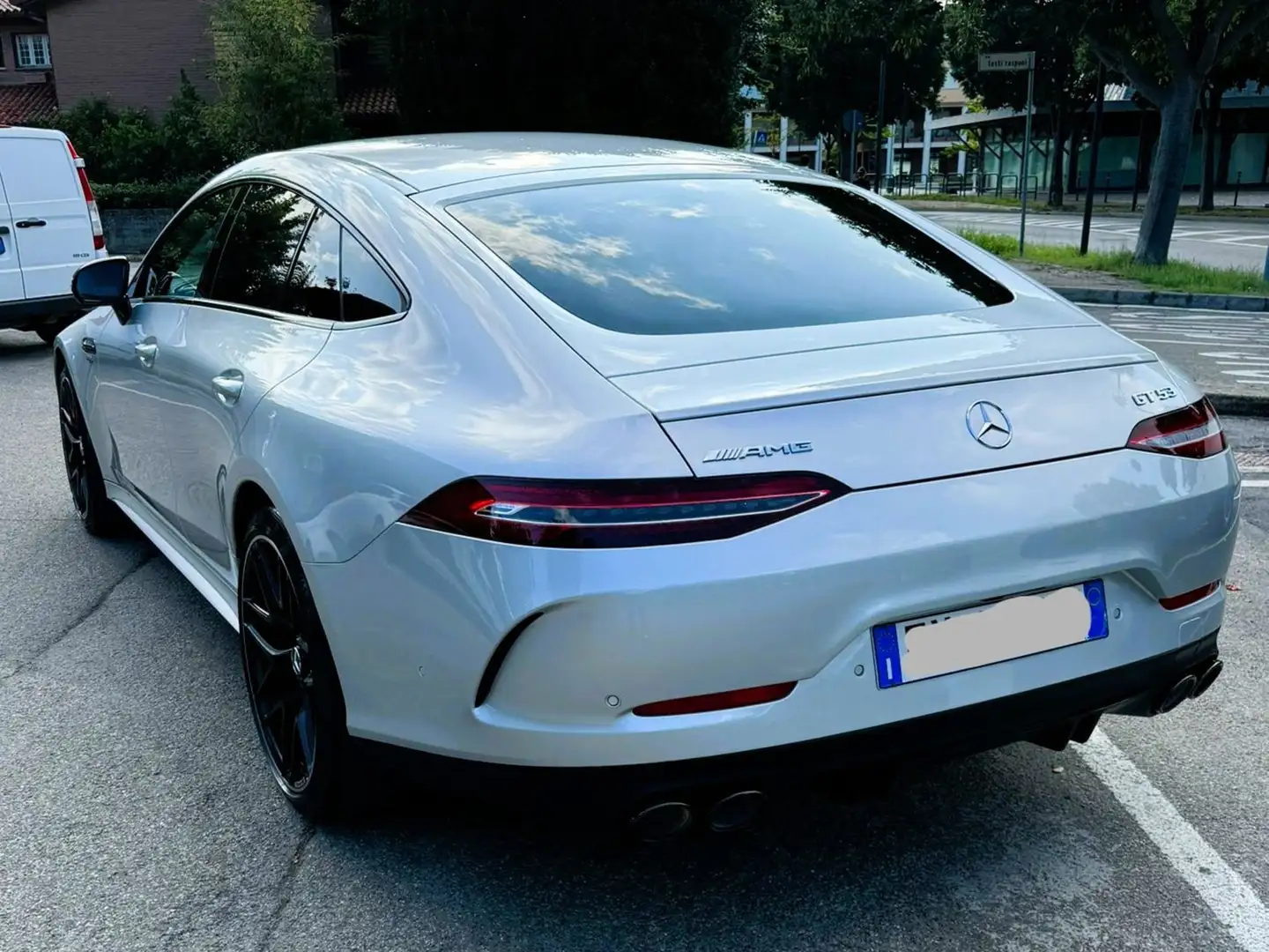 Mercedes-Benz AMG GT 53 eq boost Coupe 4 - ibrido Argento - 2