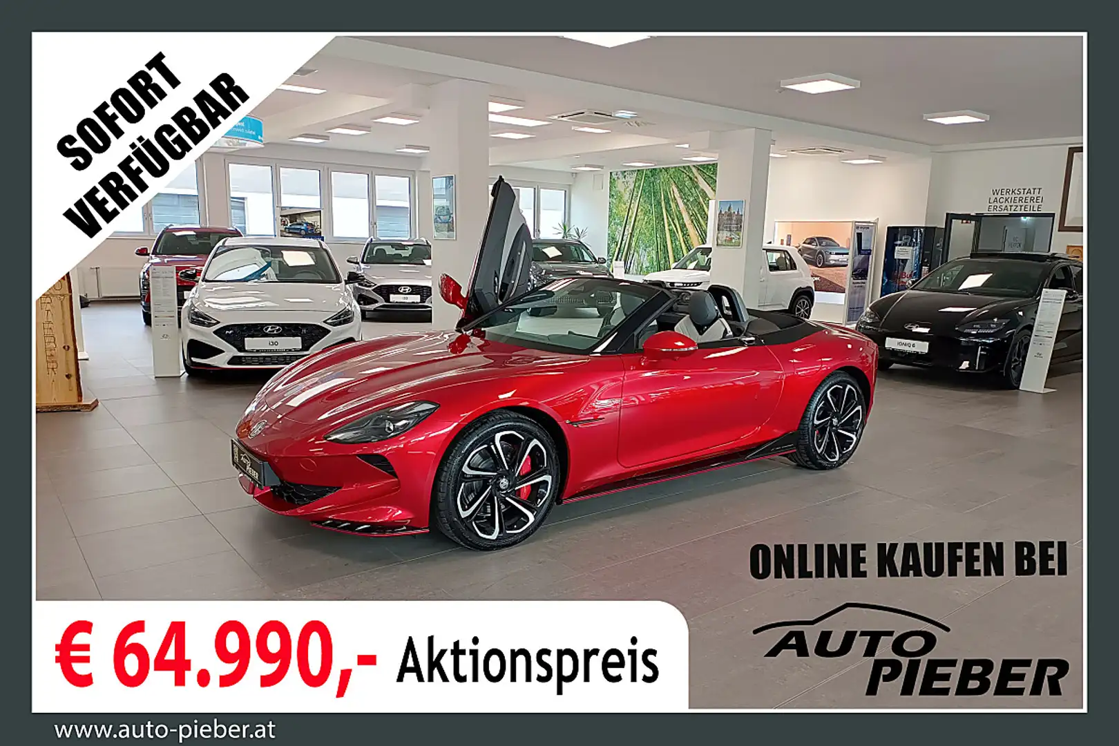 MG Cyberster GT 77kWh *LED*ACC*BOSE*Navi* Rot - 1