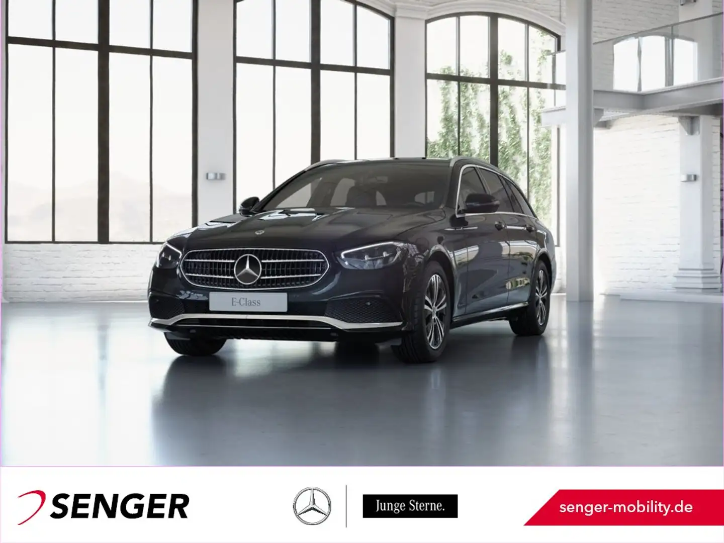 Mercedes-Benz E 220 d T Avantgarde Kamera Business-Paket AHK Schwarz - 1