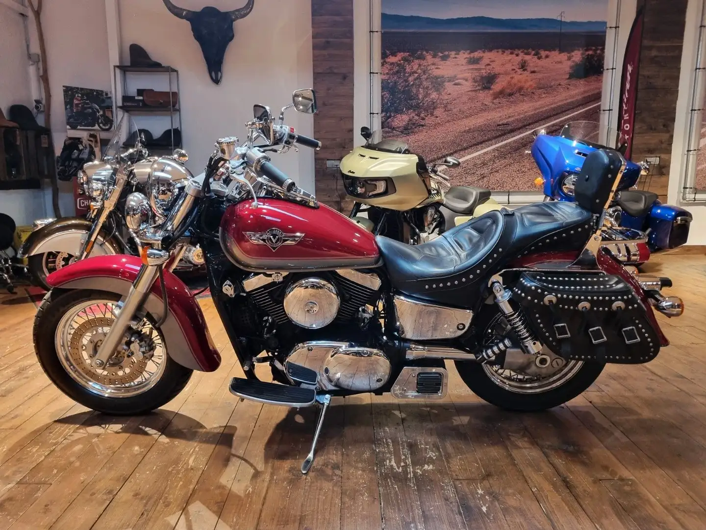 Kawasaki VN 1500 Top" 100 Jahre (EUR 250/4,99 %) Rosso - 1