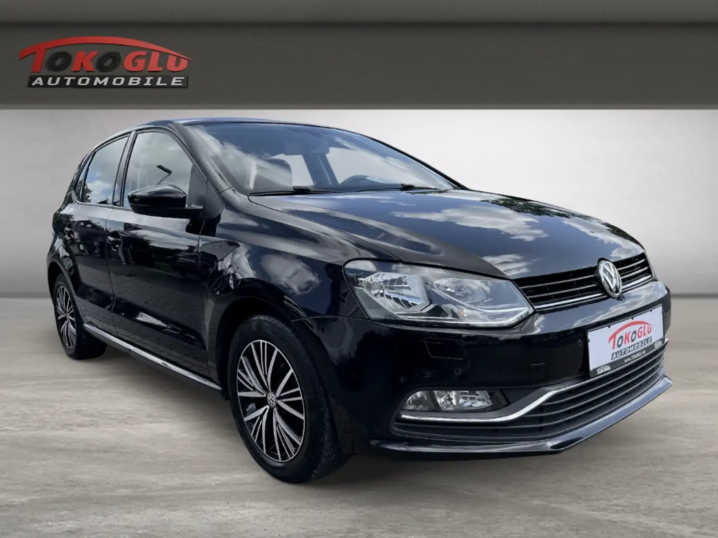Volkswagen Polo V Allstar BMT Start-Stopp 1.4 TDI Klimaautom SHZ P Noir - 1