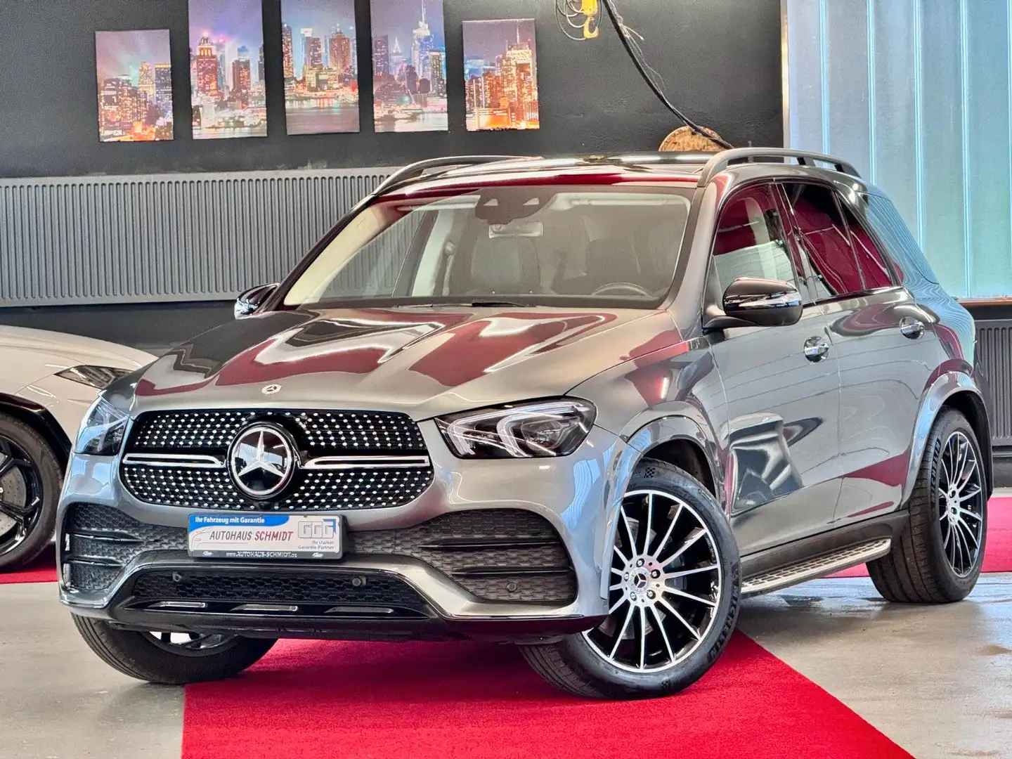 Mercedes-Benz GLE 350 GLE350 AMG 7 Sitze Pano Luft Distronic Burmester Gris - 1
