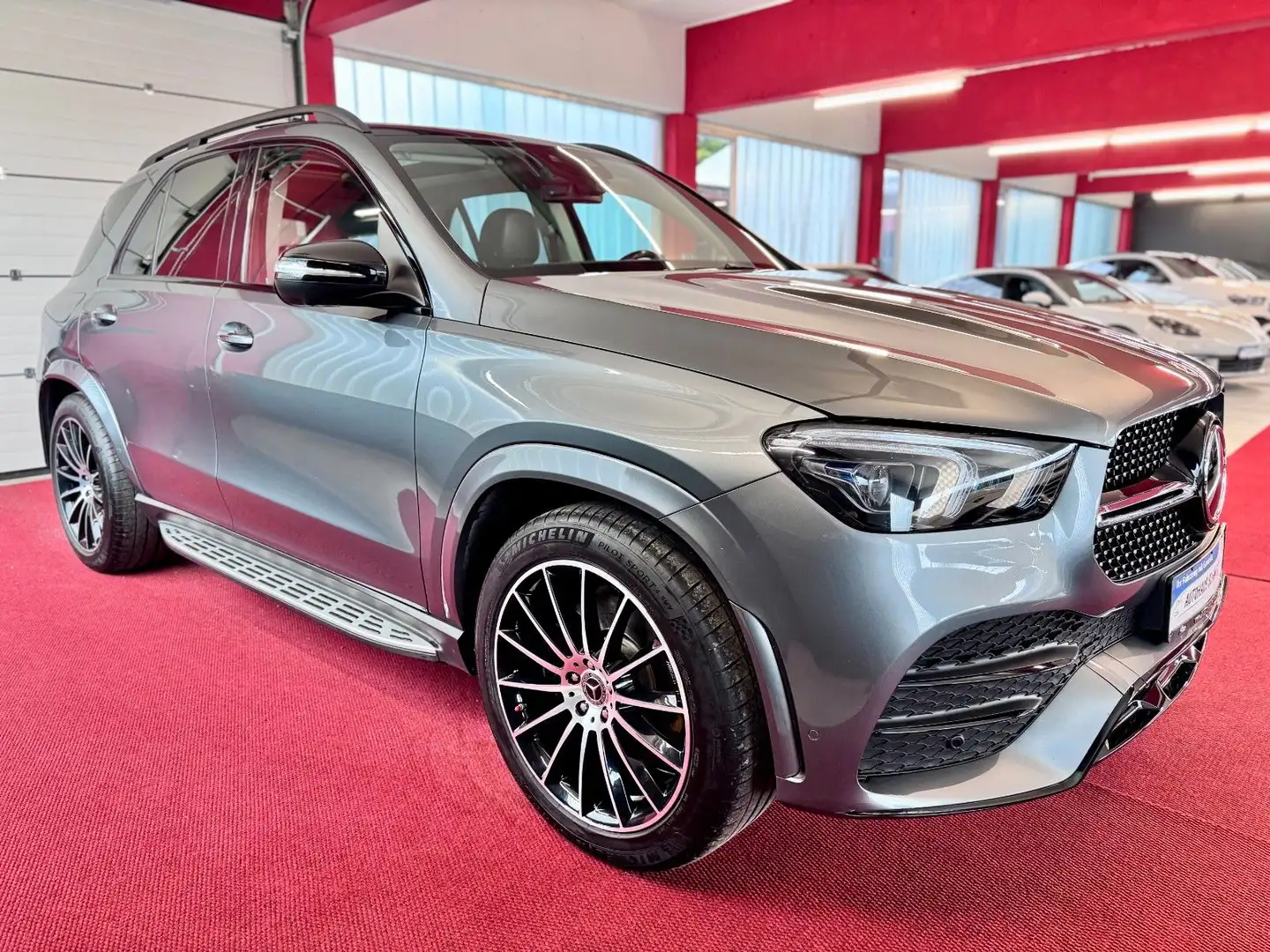 Mercedes-Benz GLE 350 GLE350 AMG 7 Sitze Pano Luft Distronic Burmester Gris - 2