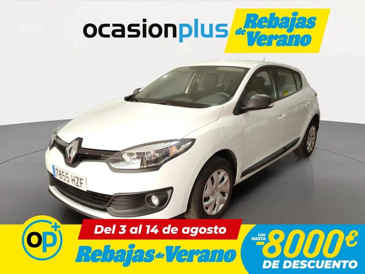 Renault Megane 1.5dCi Life 95 Blanco - 1