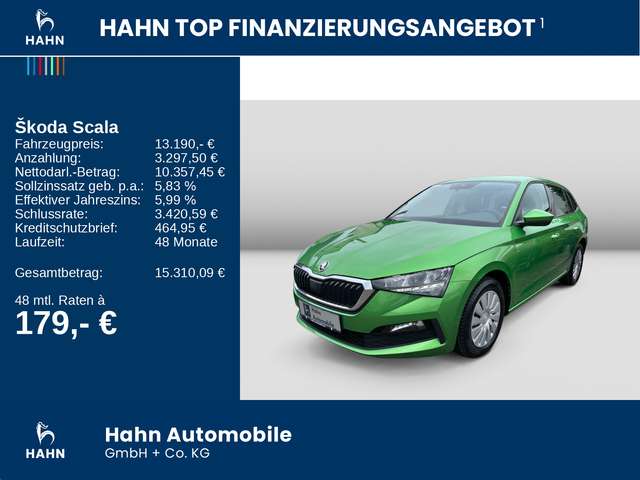 Skoda Scala 1.0TSI Active LED Klima DAB+ Lane Assist