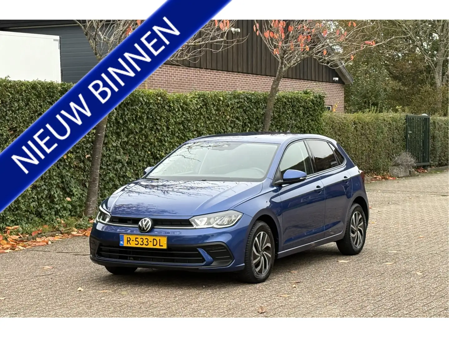 Volkswagen Polo 96 PK TSI Life fabrieksgarantie IQdrive Navi LED E Bleu - 1