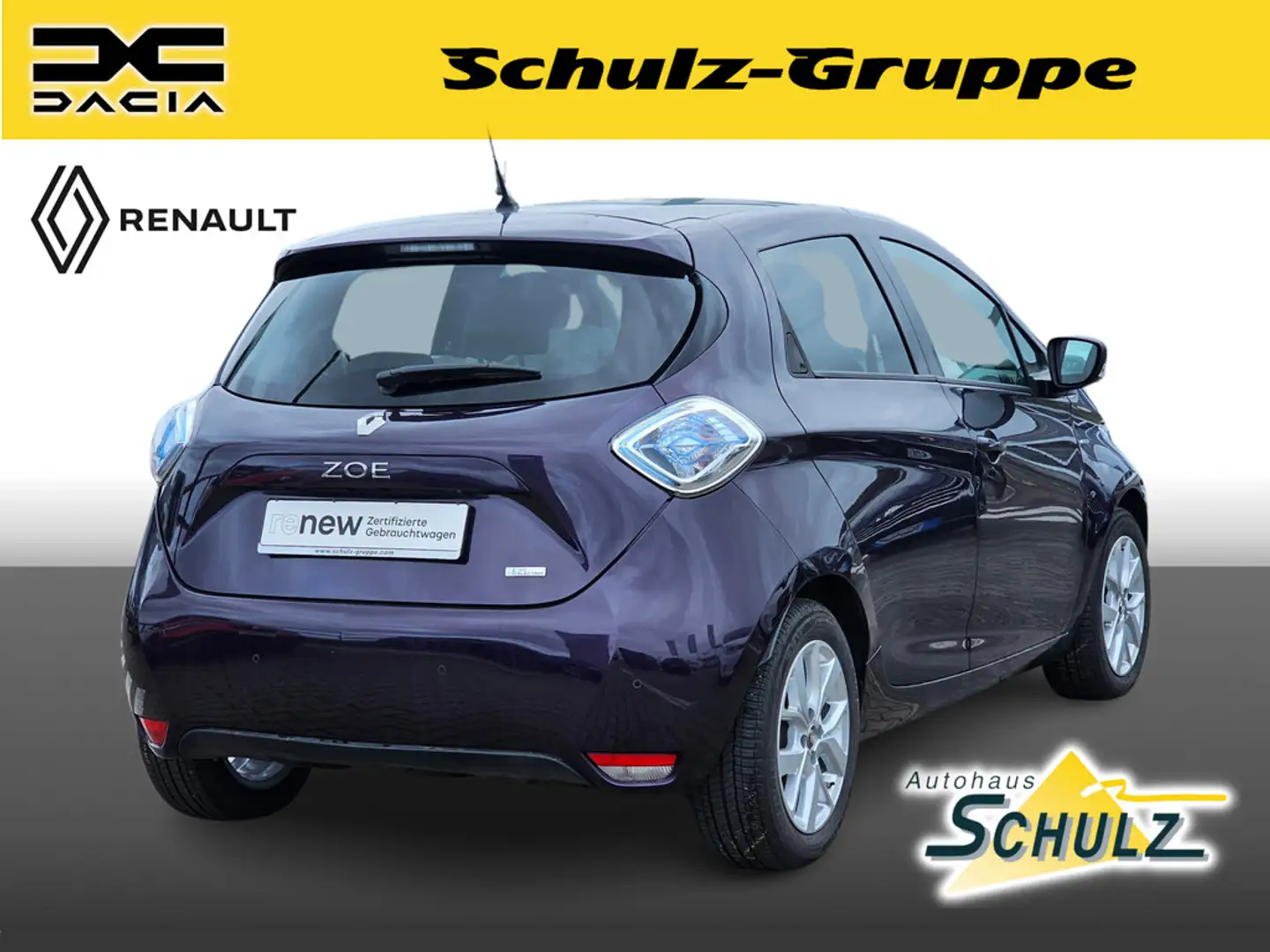 Renault ZOE Life Batteriemiete Fioletowy - 2