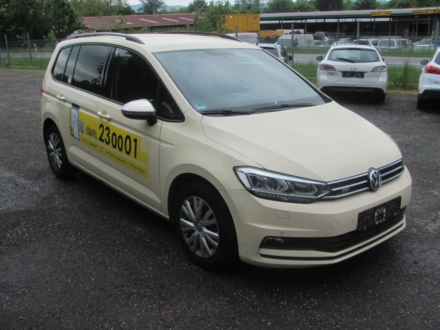 Volkswagen Touran 2.0 TDi DSG Taxi 7-Sitzer/Kamera/LED/Navi/PTS/SHZ Beige - 2