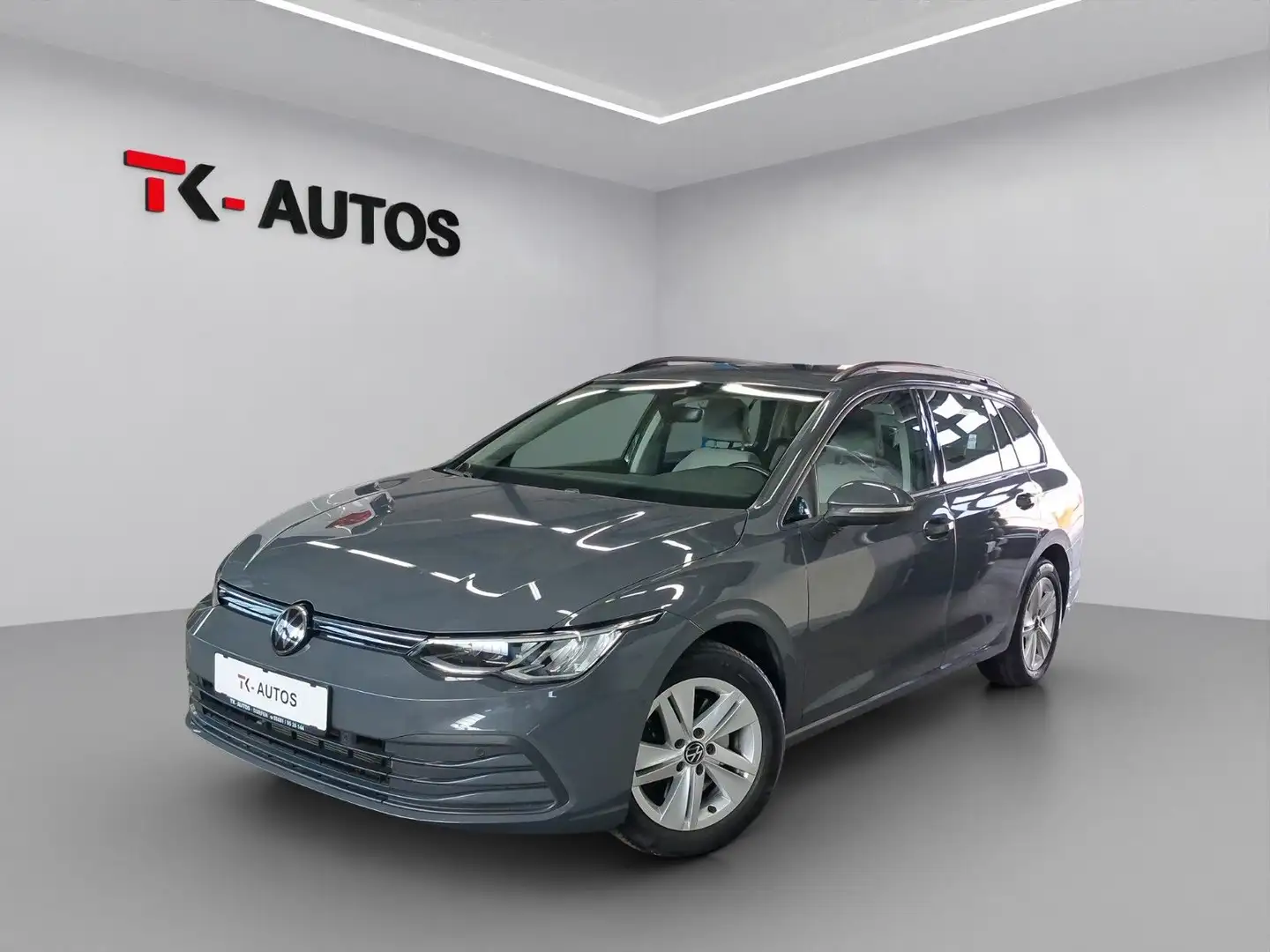 Volkswagen Golf Var. 2.0 TDI Life,1.Hand,Navi,LED,ACC,AHK Grau - 1